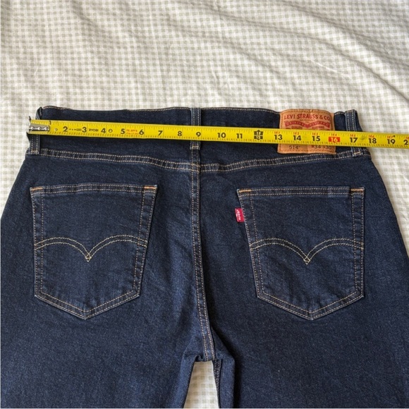 NWT! Levi's Men's Dark Blue 514 Straight Jeans 34 waist 30 length or leg - Picture 7 of 9